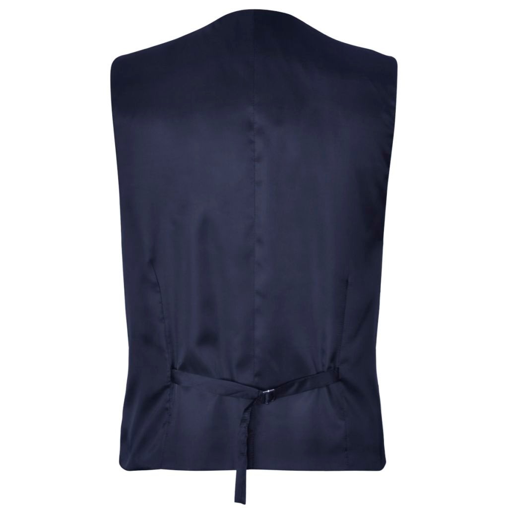 Three Piece Men’s Business Suit Size 52 Navy Blue